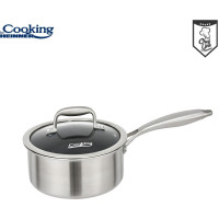 Pot stainless steel with ceramic coating 1.6L 16x8.5cm HR-MRK-16 HEINNER