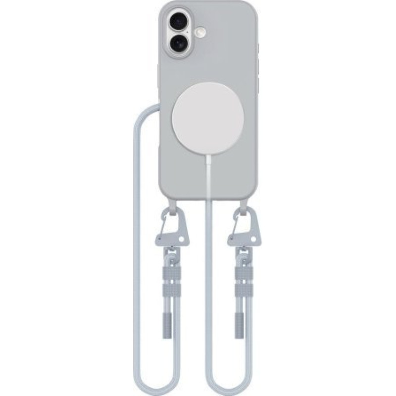 Tech-Protect TECH-PROTECT MAGNECKLACE MAGSAFE IPHONE 16 CRAYON GREY