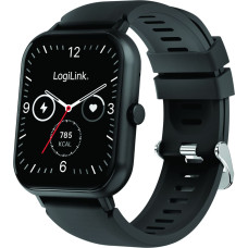 Logilink Smartwatch LogiLink Smartwatch Edge 1,83" LCD Touchscreen BT5.2 black