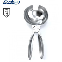 Portion scoop for ball making metal D10cm 24.1x6.5x10cm HR-AER-C203 HEINNER