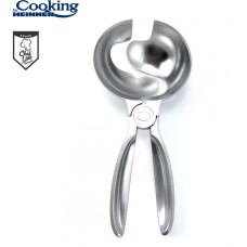 Portion scoop for ball making metal D:10 cm 24.1x6.5x10 cm HR-AER-C203, COOKING BY HEINNER