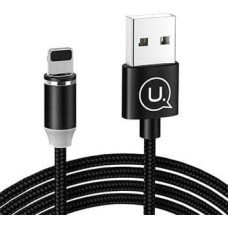 Usams USB cable Usams USB-A - Lightning 1 m Black (63737-uniw)