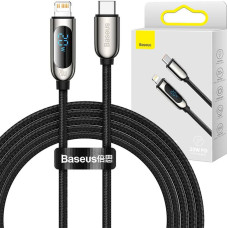 Baseus USB-C cable for Lightning Baseus Display, PD, 20W, 2m (black)