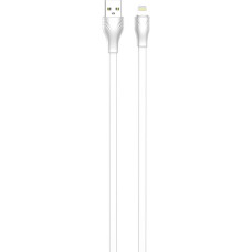 Ldnio Cable USB to Lightning LDNIO LS553, 2.1A, 3m (white)