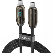 Toocki Charging Cable C-C, 1m, PD 60W (Grey)