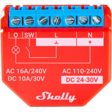 Shelly Wi-Fi Smart Relay Shelly Plus 1PM, 1 channel 16A, with power metering