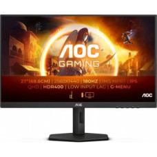 AOC Monitor Q27G4X 27 cali IPS 180Hz HDMIx2 DP Pivot