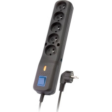 Lestar Power strip Lestar LVT-530WA overvoltage 5 sockets 2.5 m black (LVT530WA2.5CH)
