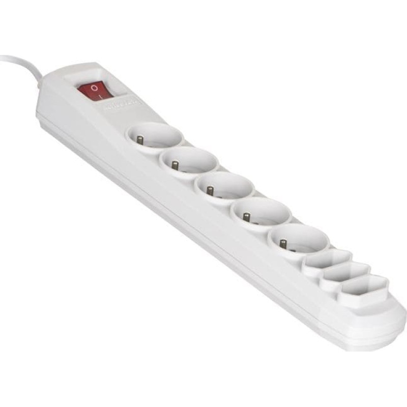 Activejet Power strip Activejet Exclusive overvoltage 8 sockets 1.5 m grey (APN8g/1.5mGR)