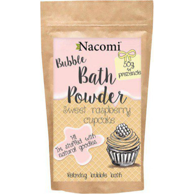 Nacomi Bath Powder Sweet raspberry muffin 100g