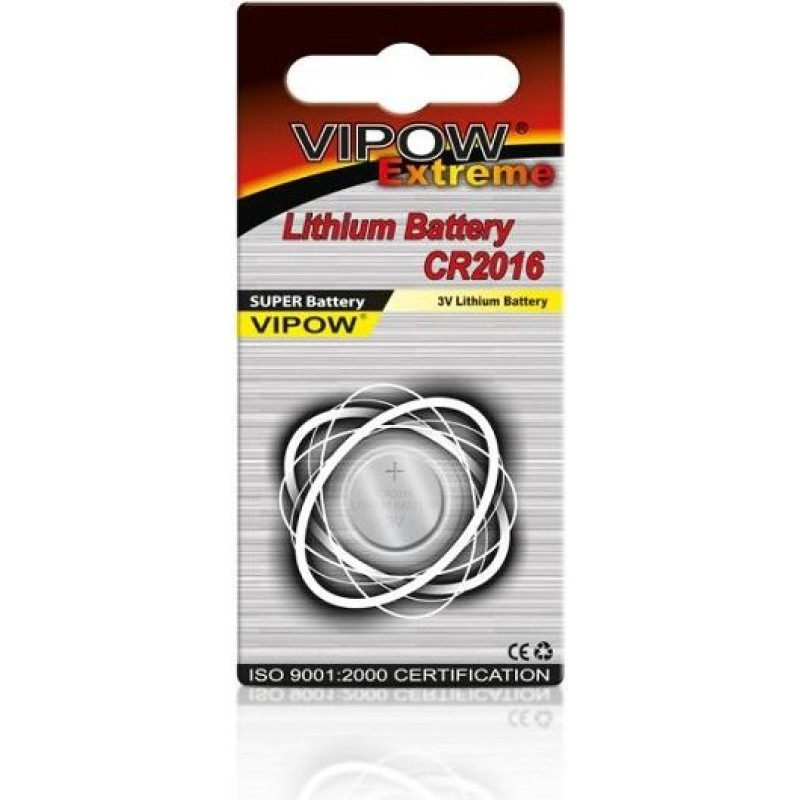 Vipow Extreme CR2016 Battery 1 pcs.