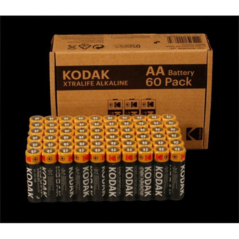 Kodak Xtralife battery AA / R6 2700mAh 60 pcs.