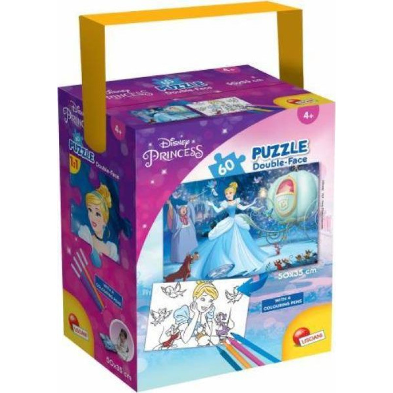 Lisciani Puzzle in tube Mini 60 Cinderella