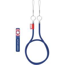 Samsung Stand Samsung Accessories set Samsung GP-TOU021HIILW for the case Protective Standing Cover S22/S22+/S22 Ultra Captain America Marvel blue