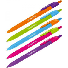 Berlingo DŁUGOPIS AUTOMATYCZNY BERLINGO TRAINGLE FUZE RT 0,7MM TR&Oacute;JKĄTNY KSZTAŁT NIEBIESKI