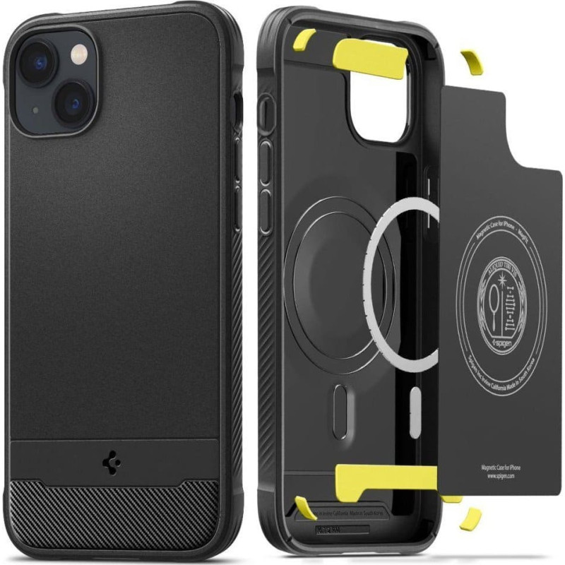 Spigen Etui Spigen Rugged Armor Mag Safe Apple iPhone 14 Matte Black