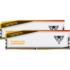 Patriot DDR5 - 32GB - 6600 - CL - 34 (2x 16 GB) dual kit, RAM (black, PVER532G66C34KT, Viper Elite 5 RGB, INTEL XMP, AMD EXPO)