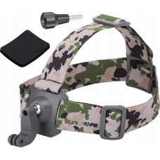 Sunnylife Head Mount Uchwyt Opaska Mocowanie Na Głowę + Głowica Kulowa 3d Do Kamer Gopro Sjcam Xiaomi Dji Insta360 / Td672-m