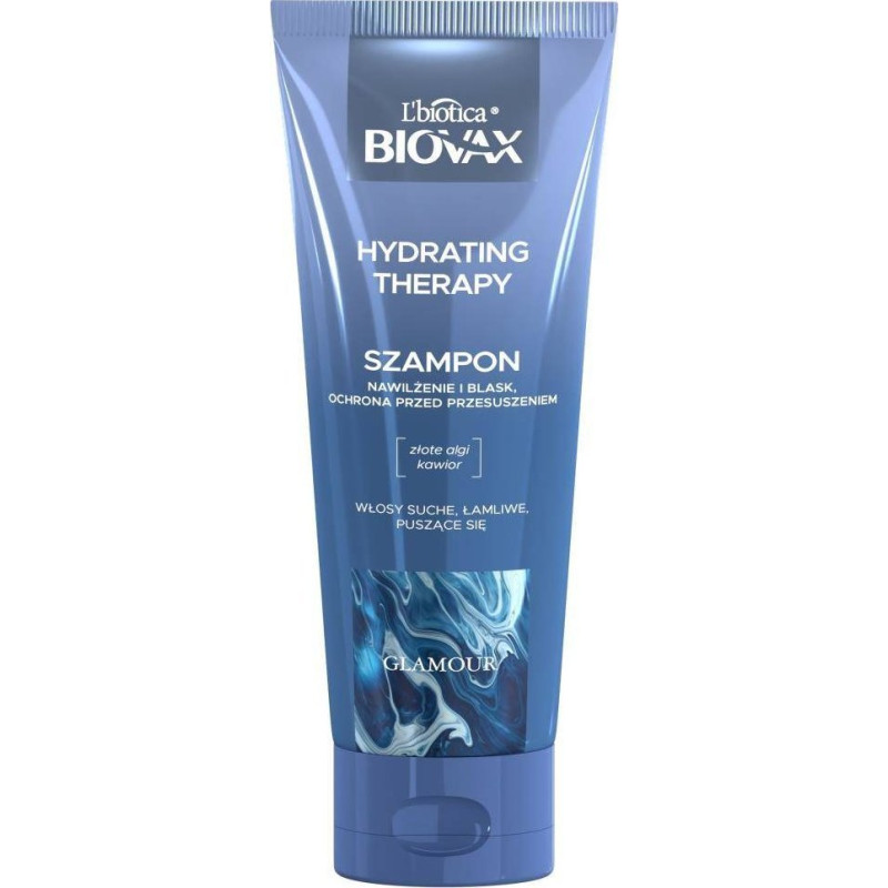 L&rsquo;biotica BIOVAX Glamour Hydrating Therapy nawilżający szampon do włos&oacute;w 200ml