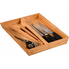Kesper Taca bambusowa na sztućce, noże, 43 x 35 cm, Kesper