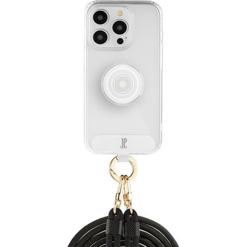 Just Elegance Etui JE 3in1 PopGrip iPhone 15 Pro 6.1" przezroczysty/clear 30525 (Just Elegance)