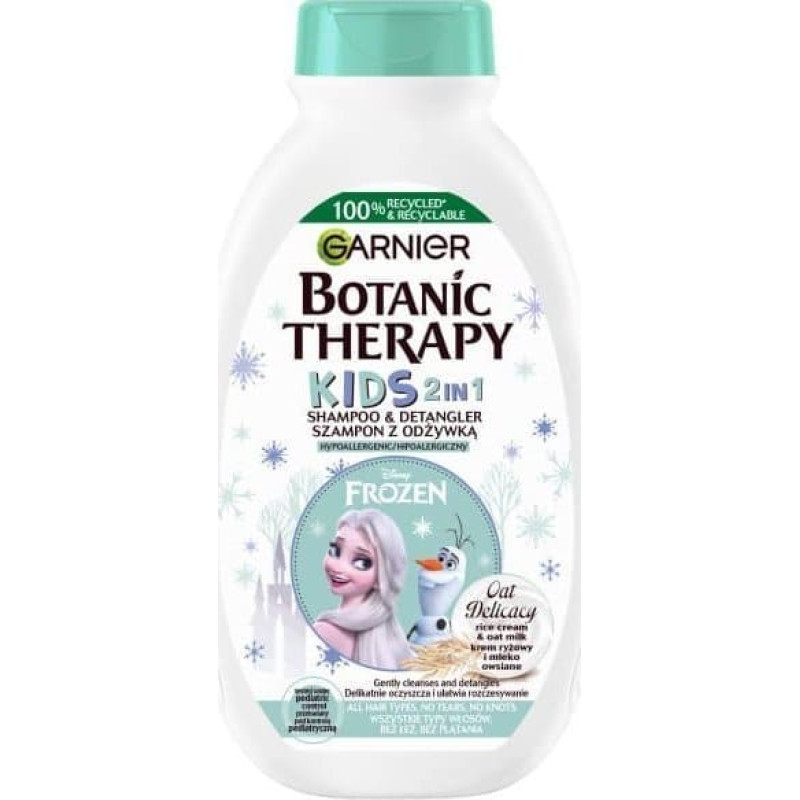 Garnier Botanic Therapy Kids Szampon do włos&oacute;w z odżywką 2w1 - Frozen 250ml