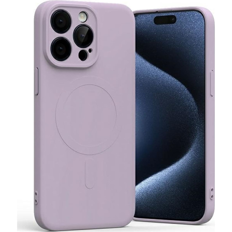 Mercury Goospery Mercury Mercury MagSafe Semi-Silicone iPhone 15 Pro Max 6,7" liliowy fiolet /lilac purple