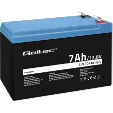 Qoltec Qoltec Akumulator LiFePO4 Litowo-Żelazowo-Fosforanowy | 12.8V | 7Ah | 89.6Wh | BMS