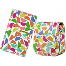 Loveinstant Futerał Etui Case Pokrowiec Do Fuji Instax Mini 11 + Album Na 96 Zdjęć / Wieloryb