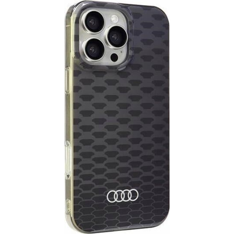 Audi Audi IML Stitching Pattern MagSafe iPhone 16 Pro Max 6.9" czarny/black hardcase AU-IMLMIP16PM-Q5/D3-BK