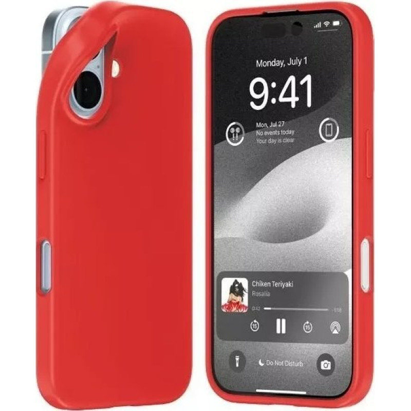 Mercury Goospery Mercury Mercury Soft iPhone 16 6.1" czerwony/red