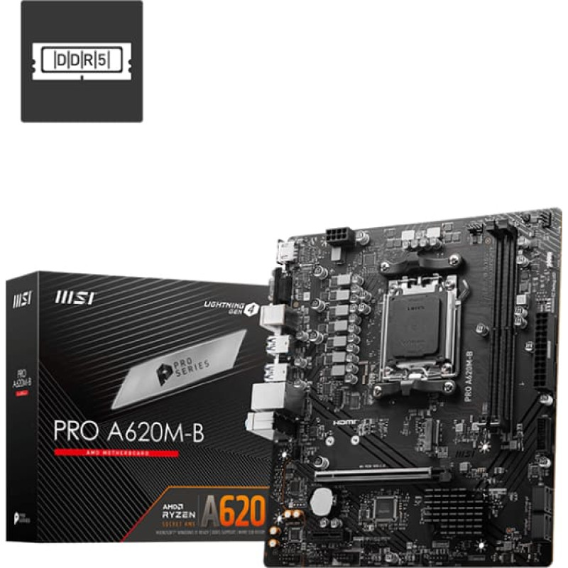 MSI MSI PRO A620M-B - Socket AM5 - motherboard