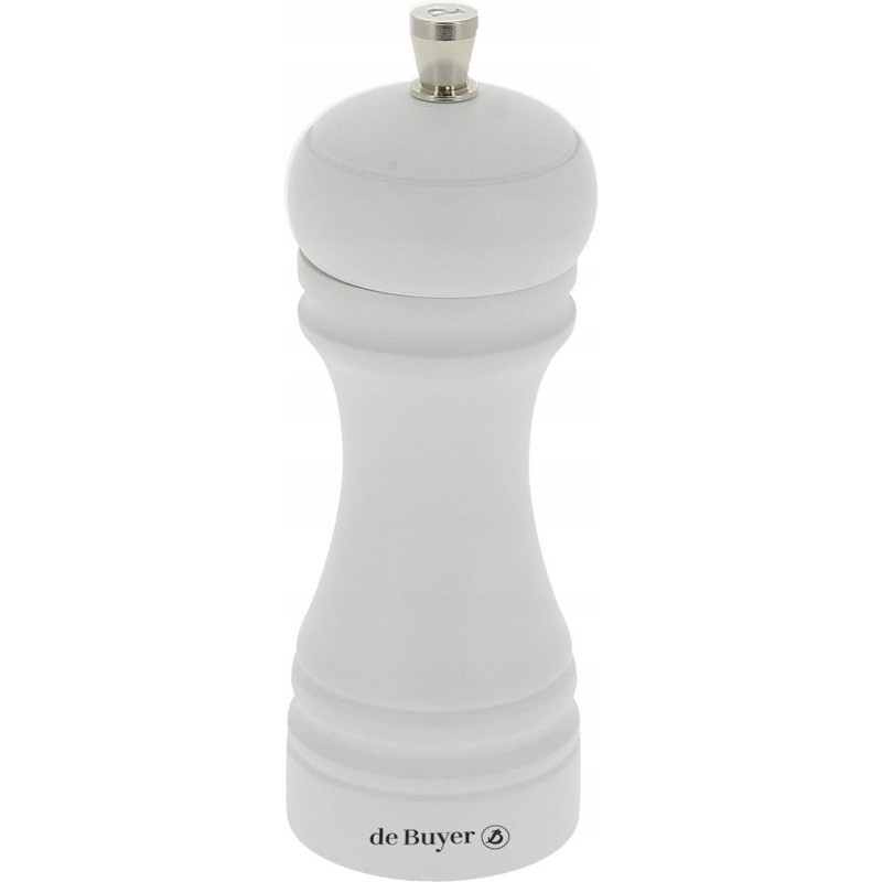 De Buyer JAVA Młynek do pieprzu 14 cm biały matowy
