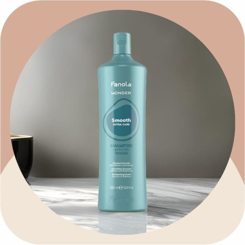 Fanola _Wonder Smooth Extra Care szampon wygładzający do włos&oacute;w 1000ml
