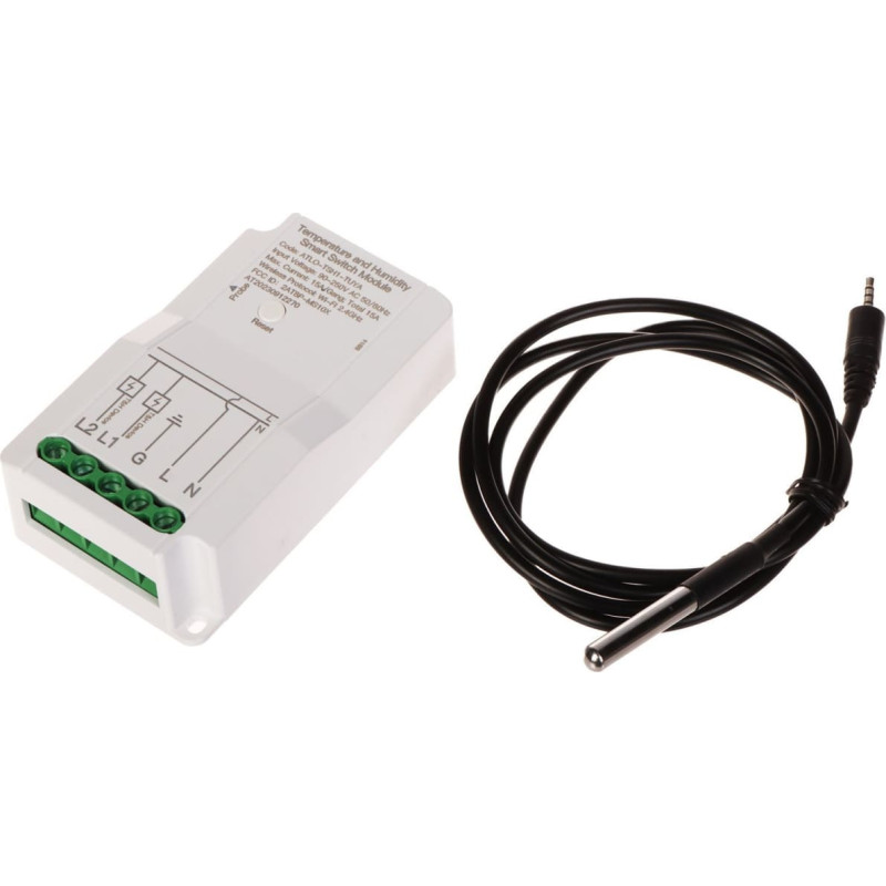 Atlo INTELIGENTNY PRZEŁĄCZNIK Z POMIAREM TEMPERATURY ATLO-TSH1-TUYA Wi-Fi, Tuya Smart