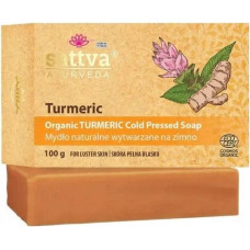 Monroe SATTVA_Organiczne mydło wytwarzane na zimno Kurkuma 100g