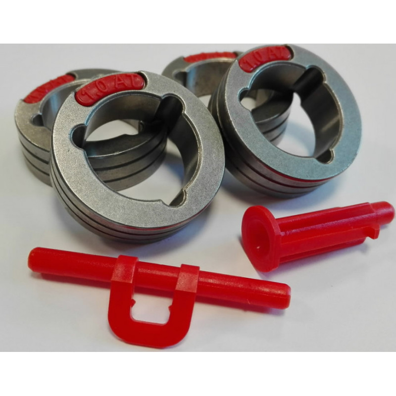 Lincoln Electric Padeves ruļļu komplekts 4gab 1.0-1.2mm, Lincoln Electric