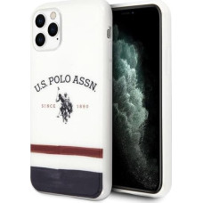 U.s. Polo Assn US Polo USHCN58PCSTRB iPhone 11 Pro white/white Tricolor Pattern Collection