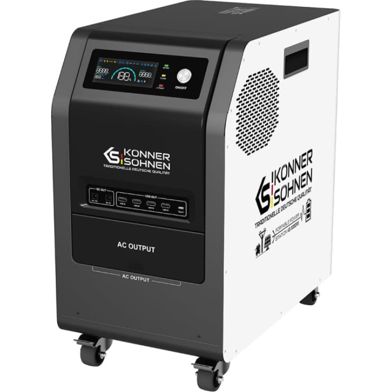 Portable power station, 3000W, KS 3000PS, KONNER & SOHNEN