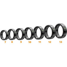 Powerton Smart RING PRO czarny, pomiar stresu, t�tno, monitorowanie snu, roz. 13, Powerton
