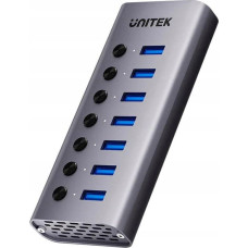 Unitek HUB USB Unitek USB A 3.0 7w1, 5Gbps z przełącznikami portów