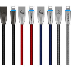 Usams USB cable Usams USB-A - Lightning 1.2 m Grey (IPZSUSB02)