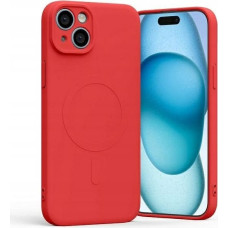 Mercury Goospery Etui Mercury MagSafe Semi-Silicone do Apple iPhone 15 Plus czerwony