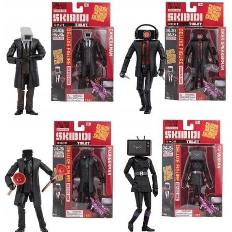 Cobi Skibidi Toilet - Figurki delux 15 cm