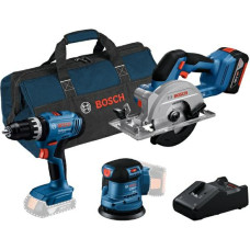 Bosch ZESTAW COMBO 18V (GSR 18V-45 + GWS 18V-8 + GBH 18V-22) 3x4,0Ah TORBA