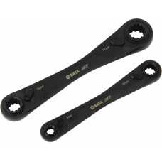 Sata ZESTAW 2 KLUCZY X6 Z GRZECHOTKĄ DWUSTRONNĄ 8 w 1