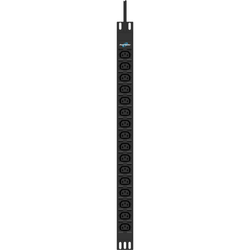 Bluewalker PowerWalker PDU PHB21 16xC13, power supply black, (IEC C20 input)