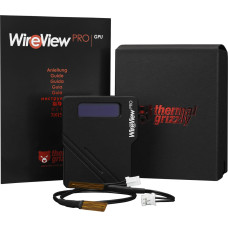 Thermal Grizzly WireView Pro GPU 1x12VHPWR 90&deg;, Reversed, Gauge Black