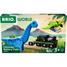 Ravensburger BRIO World Dinosaur Battery Train, Toy Vehicle