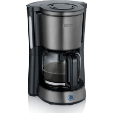 Severin KA 9340  Dark Inox mit Glaskanne